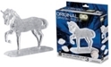 BePuzzled 3D Crystal Puzzle-Horse White - 98 Pcs